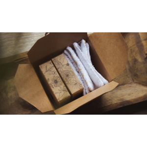 Coffret lingettes coton