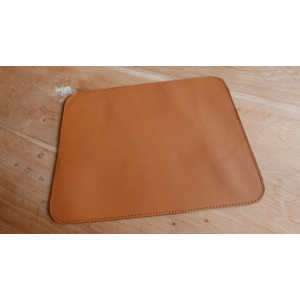 Tapis de souris réversible marron clair/foncé