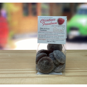 Chicatines ...  pâtes de fruits framboise