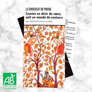 Noir 74% tchaï et curcuma bio - comme un dési