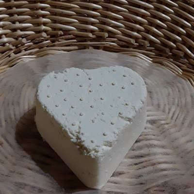 Cœur de chèvre frais nature
