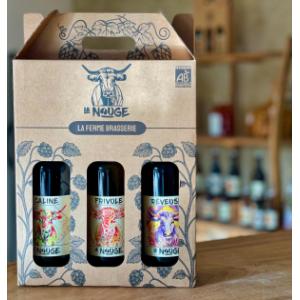 Valisette 3 bouteilles la nouge