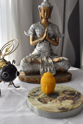Tête de bouddha