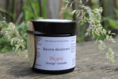 Baume déodorant hégoa - orange/lavande