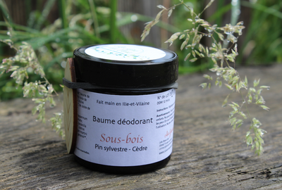 Baume déodorant sous-bois - pin/cèdre