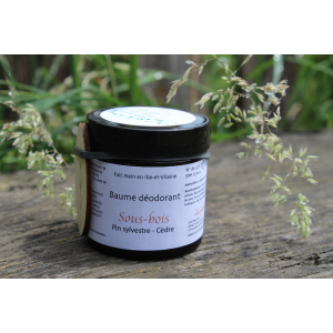 Baume déodorant sous-bois - pin/cèdre
