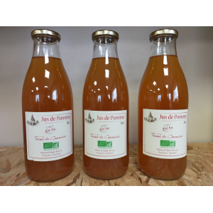 Jus de pomme bio 1l acidulé