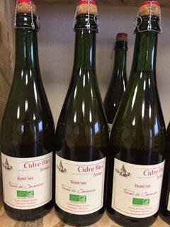 Cidre demi-sec bio 75cl