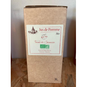 Jus de pomme bio bib 3l