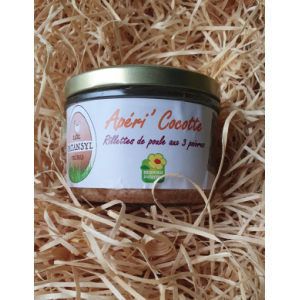 Rillettes de poule aux 3 poivres