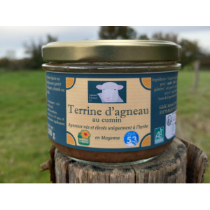 Terrine d'agneau au cumin