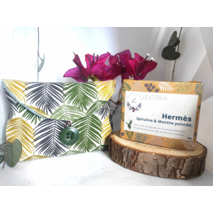Savon hermès 100g + pochette transport