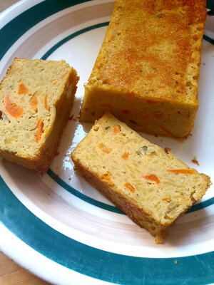Terrine végétale aux lentilles