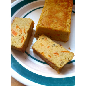 2 tranches terrine végétale aux lentilles