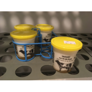 4 yaourts vanille bourbon