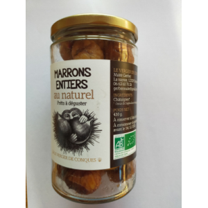 Marrons au naturel