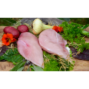 Blanc de poulet x2 bio ferme orée de milly