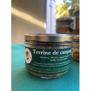 Terrine de campagne bio