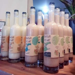 Liqueur de lait de chèvre nature 50 cl