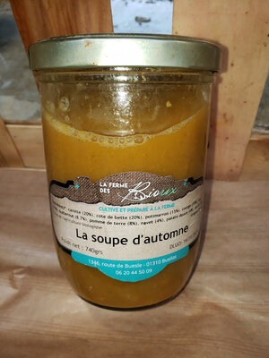 Soupe d'hiver bio-