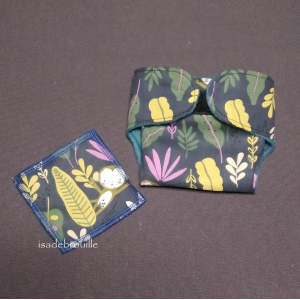 Couche poupée jungle