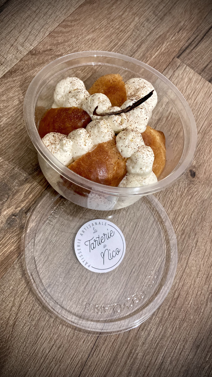 Baba au rhum 200 g La Tarterie De Nico Locavor.fr