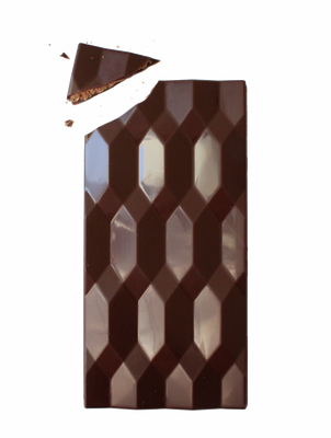 Tablette gianduja noisette - noir 70%