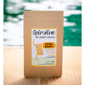 Spiru'boost (50 g) spiruline-baobab-épices