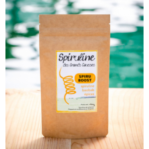Spiru'boost (100 g) spiruline-baobab-épices