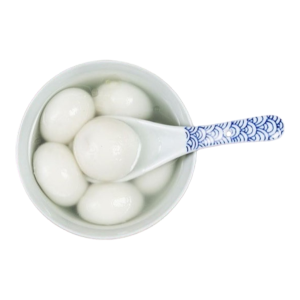 Boulette de riz gluant au sésame noir