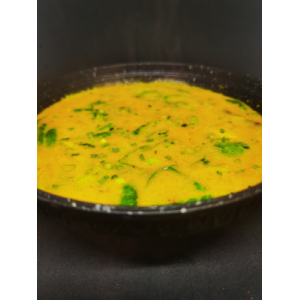 Soupe curry coco et crevettes