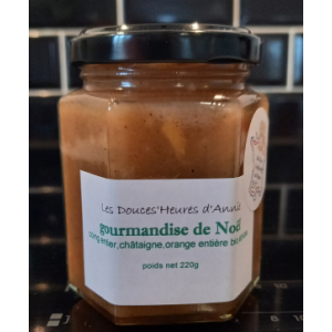 Confiture gourmandise de noel