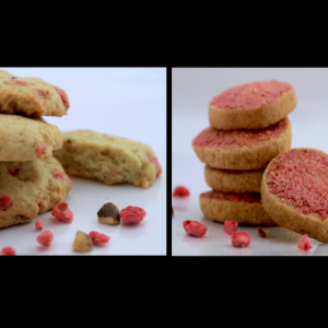 Duo de biscuits à la praline