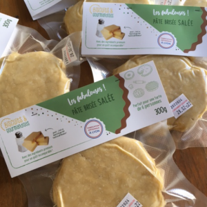 Pâte brisée sucrée caramel beurre salé