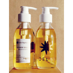 Huile végétale d'amande douce bio