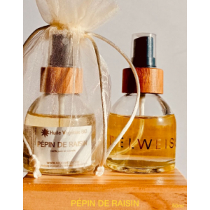 Huile végétale de pépin de raisin bio