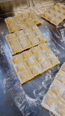 24 ravioli courge butternut bio et châtaignes