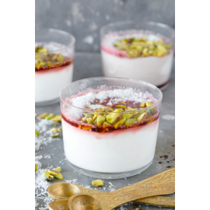 4 malabis, le flan parfumé à l'eau de rose