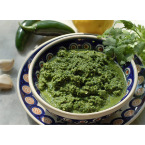 Shroug (zhoug) 'l'harissa verte' végan 120g