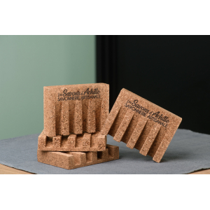 Porte-savon en liège