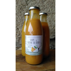 Soupe de courge sucrine et carottes