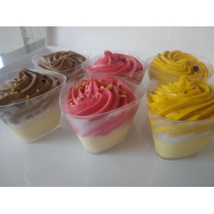 Boîte de 2 verrines framboise/ spéculoos