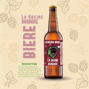 Bière blanche 'la racine barbare' 75cl