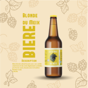 Bière la blonde du meix 33cl