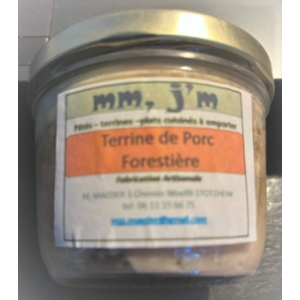 Terrine de porc forestière