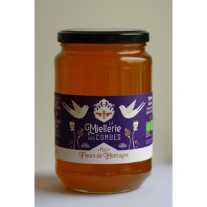 Miel de fleurs de montagne bio été 1kg