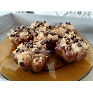 Muffins poires/chocolat