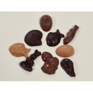 Sachet de fritures de pâques aux 3 chocolats