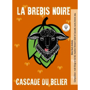 Bière ambrée 'la cascade du bélier' 75cl