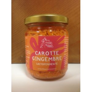 Carotte gingembre - lactofermenté